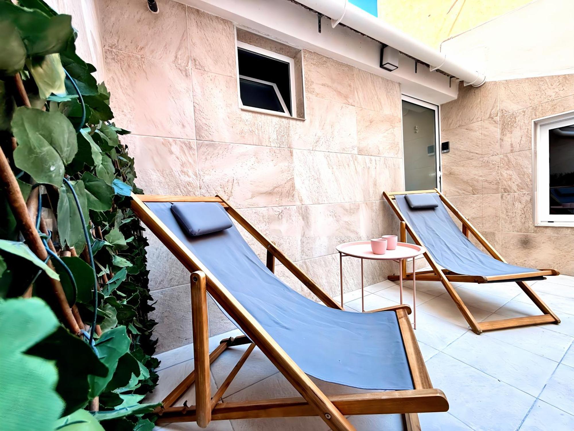 Loft independiente con Piscina compartida en Centro de Valencia Exterior foto