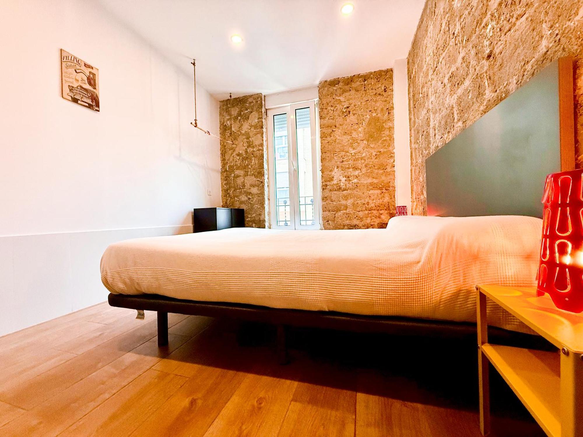 Loft independiente con Piscina compartida en Centro de Valencia Exterior foto